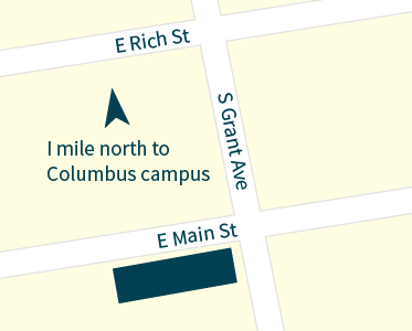Phillips Hall map