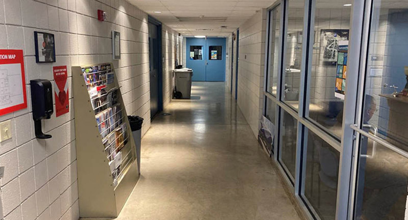 Main entry hallway