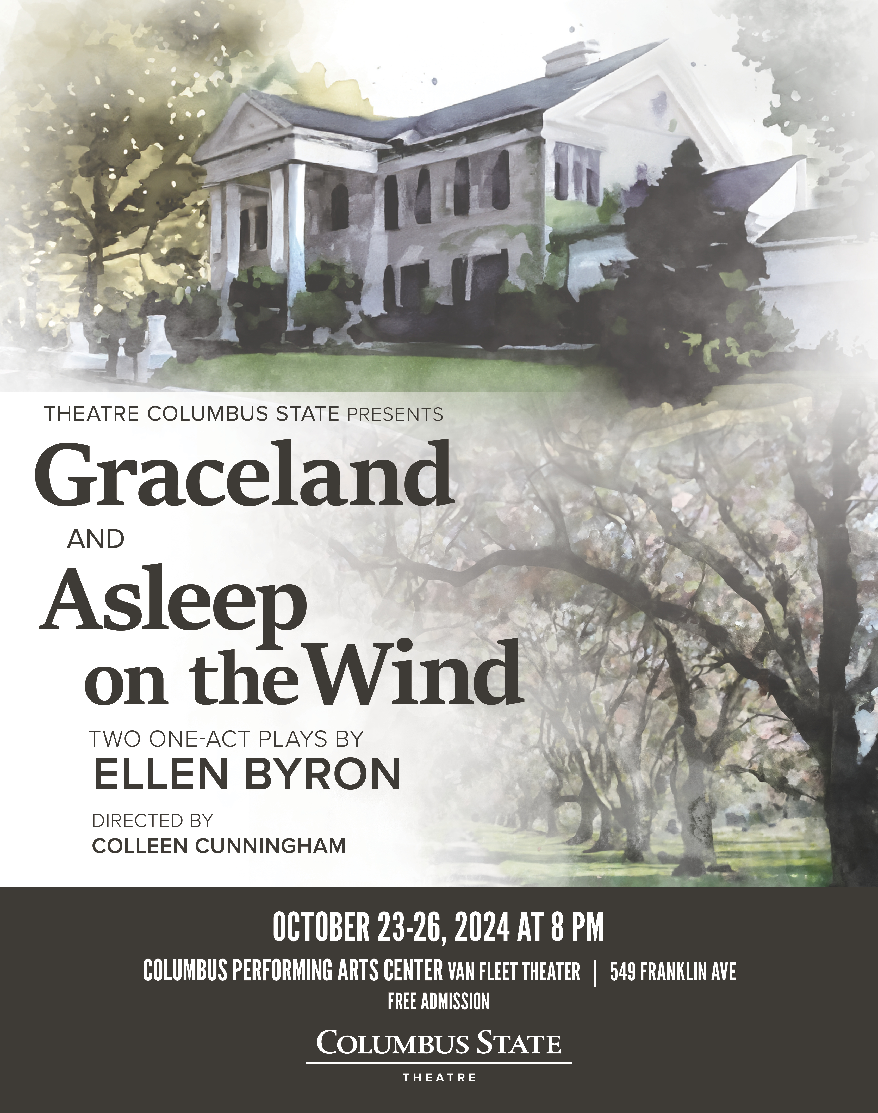 The Graceland poster and flyer.