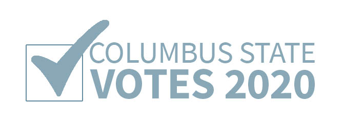 Columbus State Votes logo