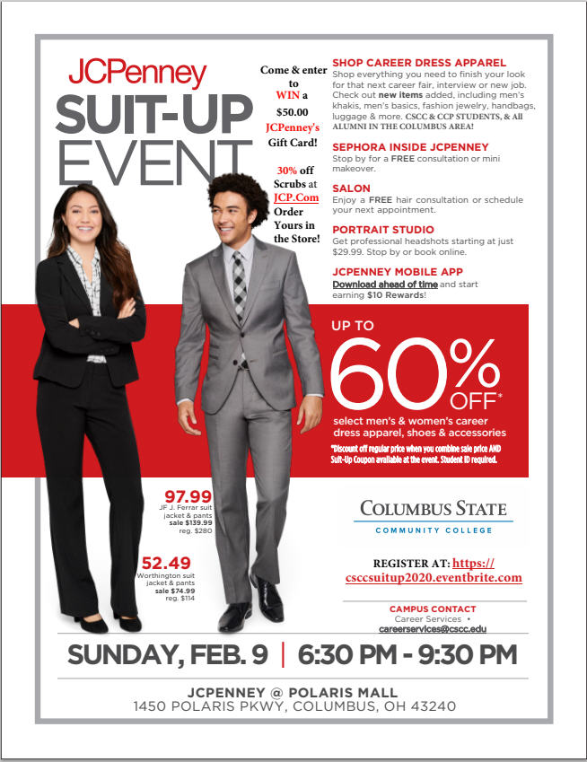 JCPenney Suit-Up Night - University of the Incarnate Word